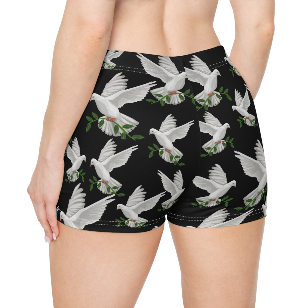 God's GPS Inspirational Women's Black "Little Boy" Shorts. Match Them With CC Black SlumberWear With-A-Message.