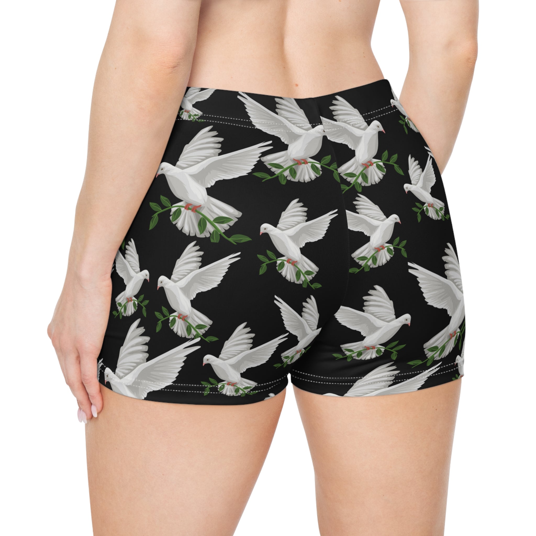 God's GPS Inspirational Women's Black "Little Boy" Shorts. Match Them With CC Black SlumberWear With-A-Message.