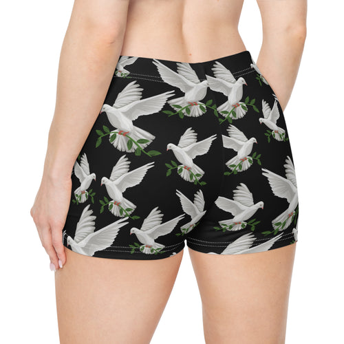 God's GPS Inspirational Women's Black "Little Boy" Shorts. Match Them With CC Black SlumberWear With-A-Message.