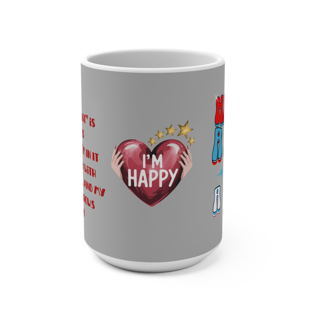 Happy Habit Is Happenin’ Not a Mood With This 15oz Morning Mug! Pair It  With Happy Habit Slumber-wear & Create Your Own Gift Set