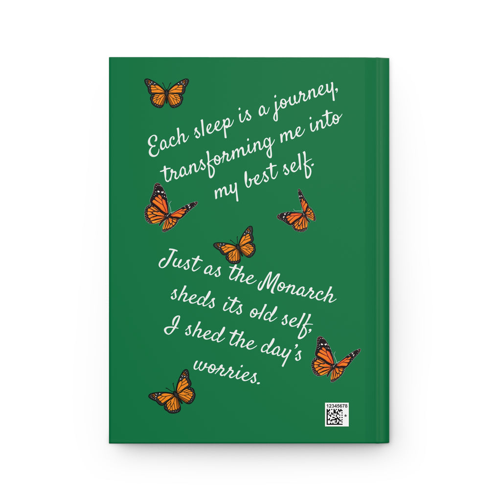 Monarch Miracles Goddess Green Hardcover Life-Tracking Journal Fits Perfect With CC Blu's Matching Miracle Mug & Socks
