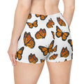 Monarch Miracle Women's White "Little-Boy Butterfly Shorts"  Designed to Match CC Blu's Racerback Sleeper-T Tops & Socks.