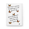Monarch Miracles White Hardcover Life-Tracking Journal is Perfect With White Matching Monarch Miracle Good Morning Mug!