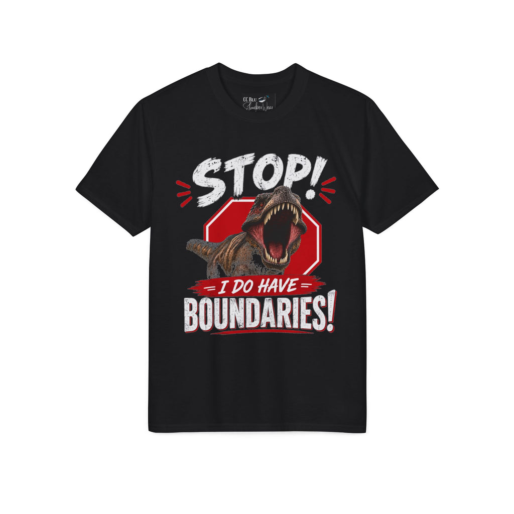 Ladies, Stop! Get Your I Do Have Boundaries T-Shirt — Check out CC Blu's SlumberWear & Beyond Shirt of the Month Collection