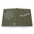 Monarch Miracles Military Green Hardcover Life-Tracking Journal Fits Perfect With The Matching Monarch Miracle Morning Mug