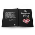 CC Blu's Happy Habit Black Life-Tracking Hardcover Journal. Buy It With CC Blu's Matching Inspirational 15oz Morning Mug With-A-Message & Women's Gift Sets!