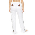 Women's Inspirational Monarch Miracle White Pajama Pants With-A-Message! Pair Them With Monarch Racerback Sleeper-Tank for Summer Fun!