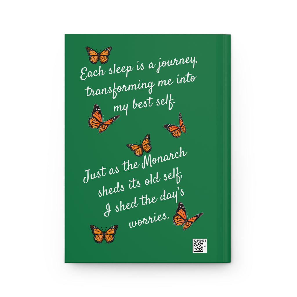 Monarch Miracles Goddess Green Hardcover Life-Tracking Journal Fits Perfect With CC Blu's Matching Miracle Mug & Socks