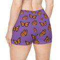 Monarch  Miracle Passionate Purple "Little-Boy" Sleep-Shorts, Designed to Pair With CC Blue Nighttime T-Dress & Matching Super Mother's-Hug" Socks.