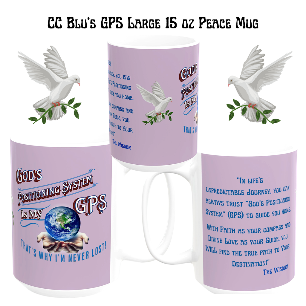 GPS "Shades of Lilac" Hardcover Custom Designed Journal, A Perfect Match For Our Lilac 15 oz. Morning Mug! Coffee Anyone?