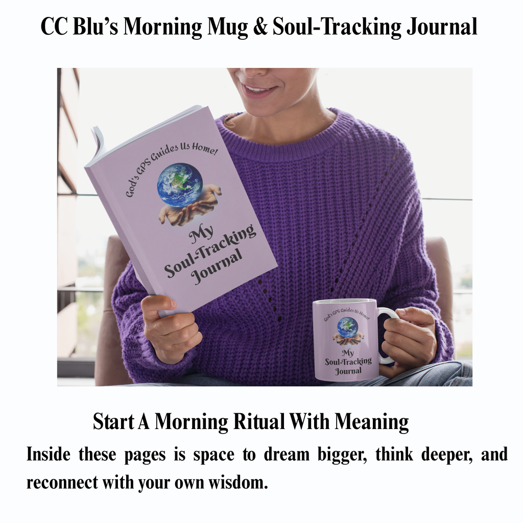 GPS "Shades of Lilac" Hardcover Custom Designed Journal, A Perfect Match For Our Lilac 15 oz. Morning Mug! Coffee Anyone?