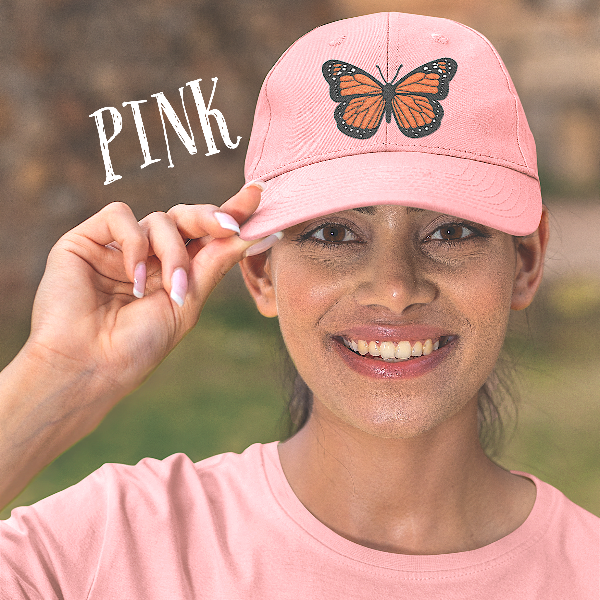 Monarch Miracle Inspirational Butterfly Dad Hat — Inspiring Women to Rest, Renew, and Fly Fearless