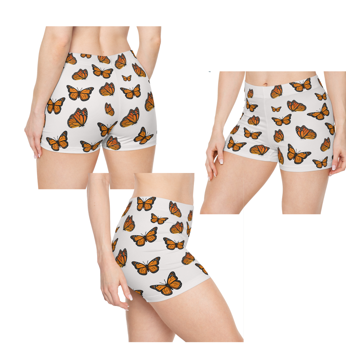 Monarch  Miracle White "Little-Boy" Sleep-Shorts Designed to Pair With Monarch White Nighttime T-Dress & Matching Super Mother's-Hug" Socks.