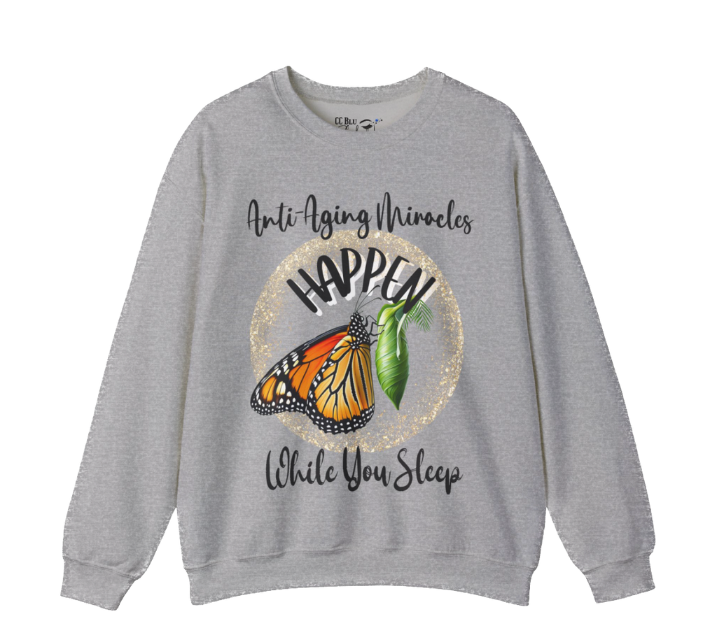 Monarch Miracles Sport Grey 15oz Designer "Mug-With-A-Message."  Start Your Day Ready to Fly!