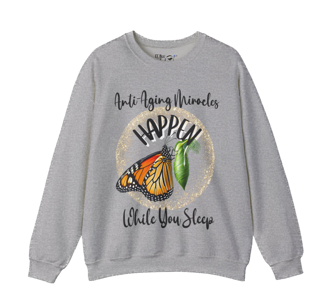 Monarch Miracles Sport Grey 15oz Designer "Mug-With-A-Message."  Start Your Day Ready to Fly!