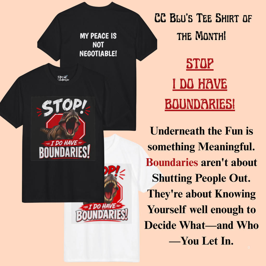 I Do Have Boundaries Black Racerback Sleeper-Tank for Women. Wear It On Your:" DON'T BUG ME DAY!" And Smile!