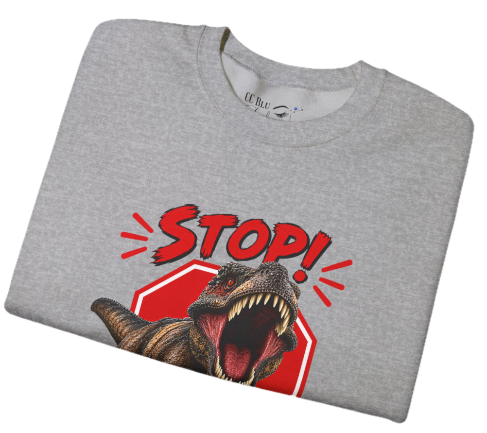 Women, "Stop! I Do Have Boundaries" Sweatshirt! “ Is The Perfect Gift For A Woman Who Has Finally Learned To Say NO.”CC Blu's  Shirt-Of-The-Month.