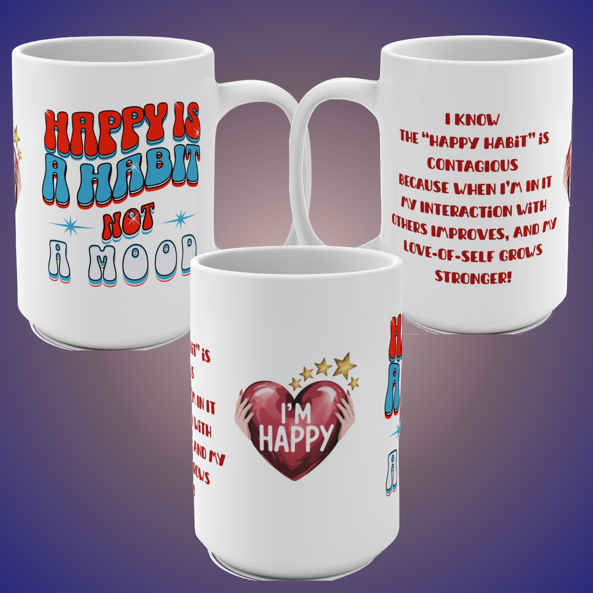 Women's Happy Habit Teal Pajama Bottoms With A-Message! Mix & Match With CC Blu's SlumberWear T-Shirt Top & Socks