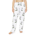 CC Blu's White Dove of Peace Pajama Bottoms are Made to Match God's GPS White Hooded Sleeper Shirt, PJ Bottoms, & Sicks!