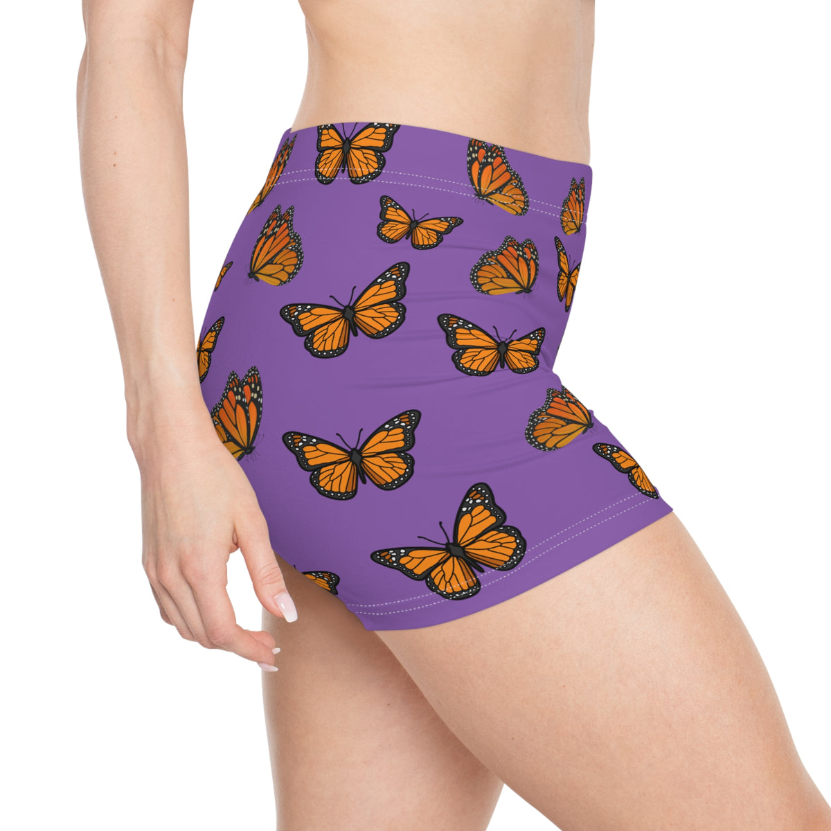 Monarch  Miracle Passionate Purple "Little-Boy" Sleep-Shorts, Designed to Pair With CC Blu's Nighttime  Purple T-Dress & Matching Super "Mother's-Hug" Socks.