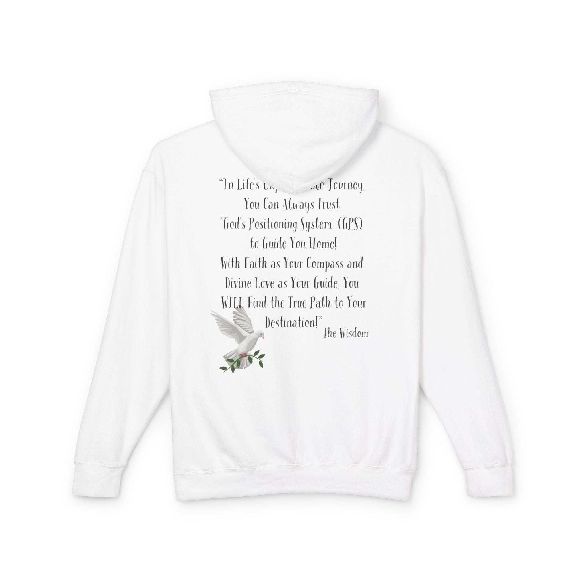 GPS White SlumberWear Sleeper-Hoodie. Designer Premium Quality. Made with love Just 4 You. Women's 5 Piece Gift Sets Available