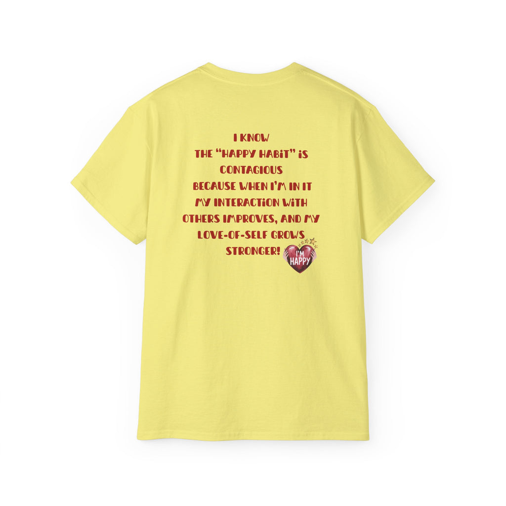 Happy Habit Yahoo Yellow Sleeper Tee With-A-Message! Mix and Match Fun With CC Blu SlumberWear Yellow PJ Pants, Sox & Gift Sets.