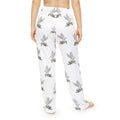 CC Blu's White Dove of Peace Pajama Bottoms Are Made to Match God's GPS White Hooded Sleeper Shirt, PJ Bottoms, & Sicks!