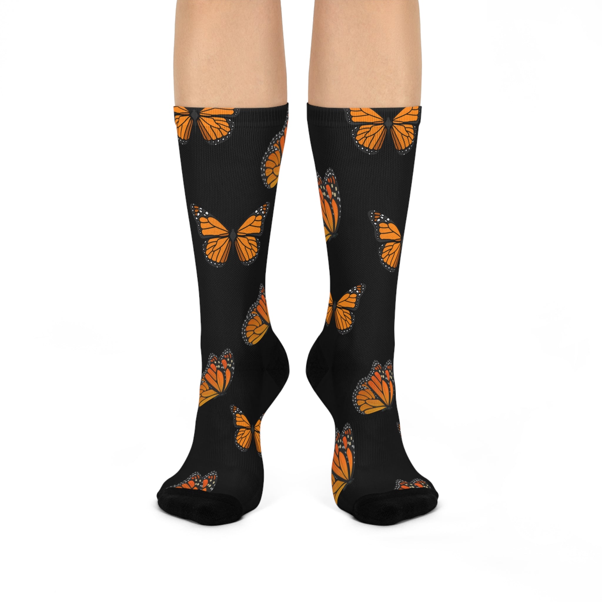 Monarch Miracles Inspirational Black Super Butterfly Socks! Made to Mix & Match With All CC Blu SlumberWear!