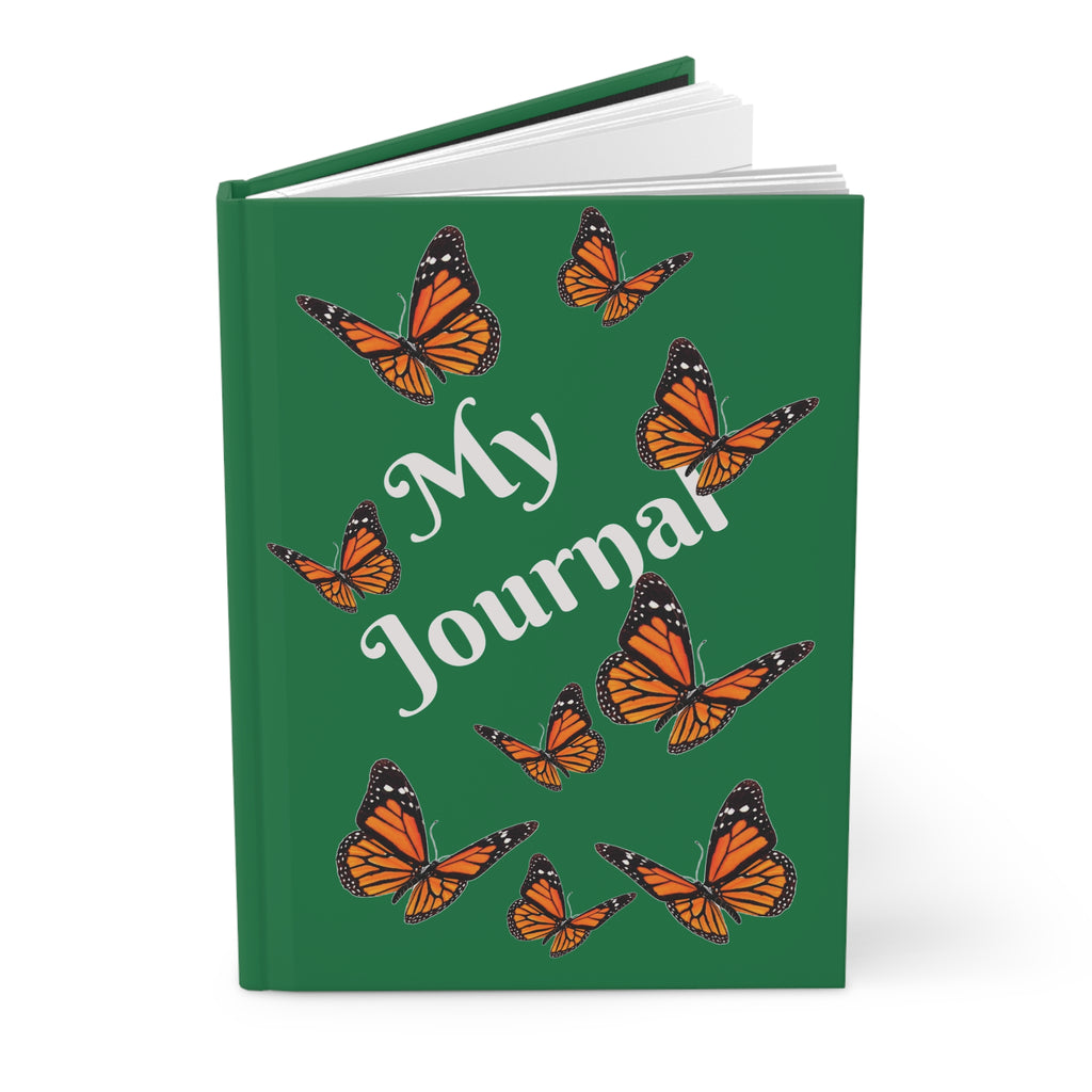 Monarch Miracles Goddess Green Hardcover Life-Tracking Journal Fits Perfect With CC Blu's Matching Miracle Mug & Socks