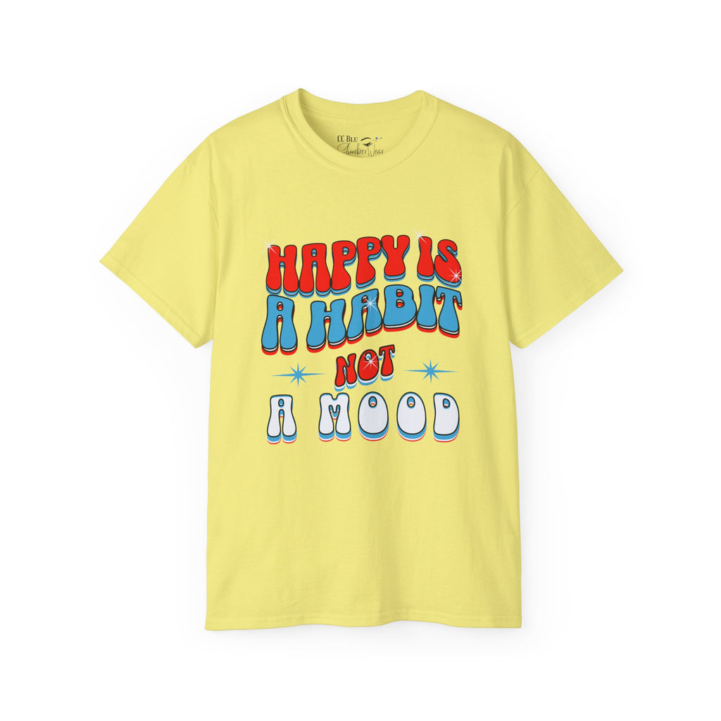 Happy Habit Yahoo Yellow Sleeper Tee With-A-Message! Mix and Match Fun With CC Blu SlumberWear Yellow PJ Pants, Sox & Gift Sets.