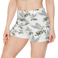 God's GPS Inspirational Women's White "Little Boy" Shorts. Match Them With CC Blue SlumberWear With-A-Message.