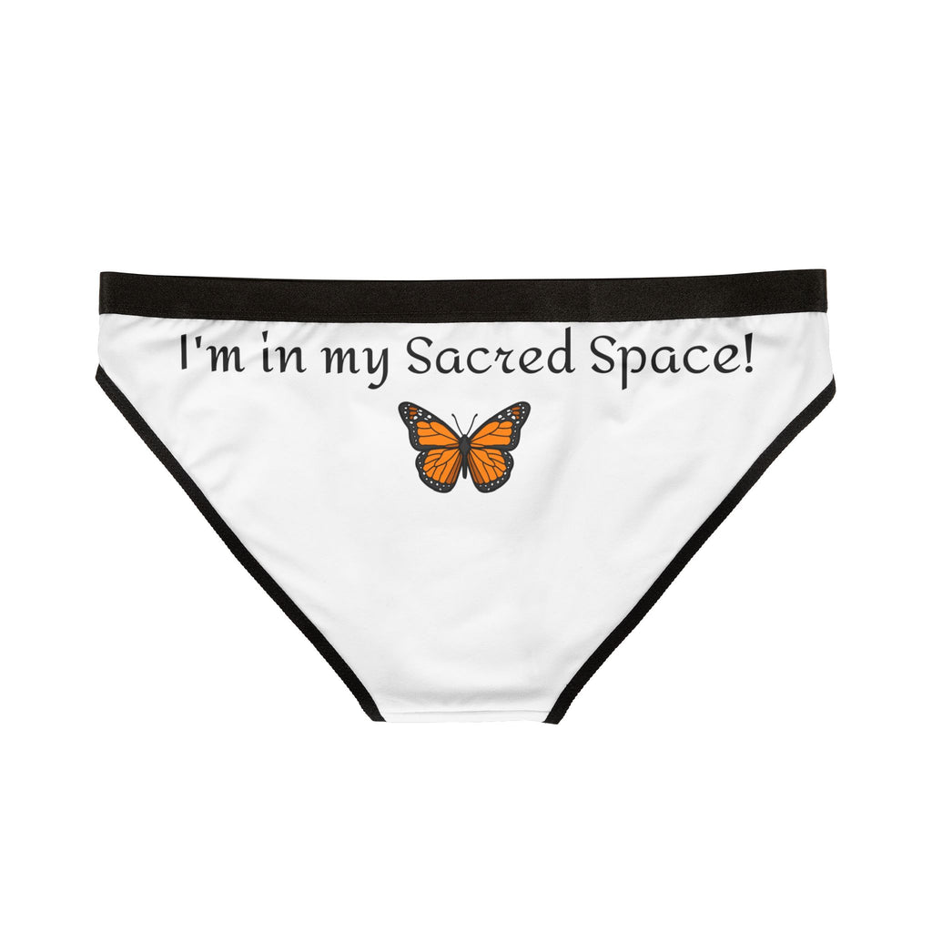 Women's 'Wishful White' Monarch Miracle  Hipster Underwear With-A-Message, Buy It With CC Blu's  Sleeper T-Dress & Socks.