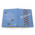 Monarch Miracles  Carolina Blue Inspirational Hardcover Life-tracking Morning Journal Matches CC Blu's  15 oz Monarch Morning Mug!.