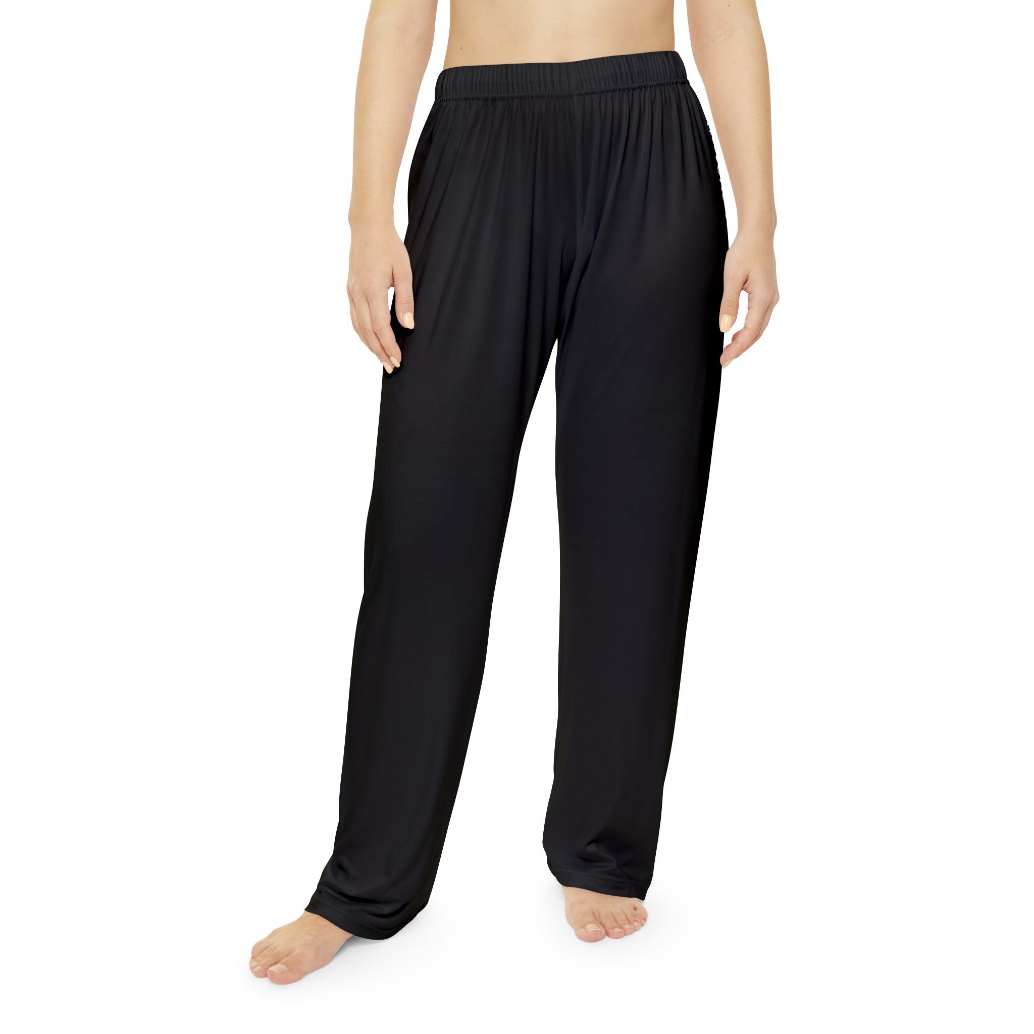Women's Monarch Miracle  Inspirational Black Pajama Pants With-A-Message Down Each Leg! Mix & Match With CC Blu's Sleep-Tops & Socks!