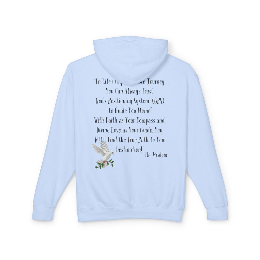 Women's 100% Cotten Designer Premium Quality Lite Blue SlumberWear Sleeper-Hoodie Is Made By Custom Colors Just 4 You!