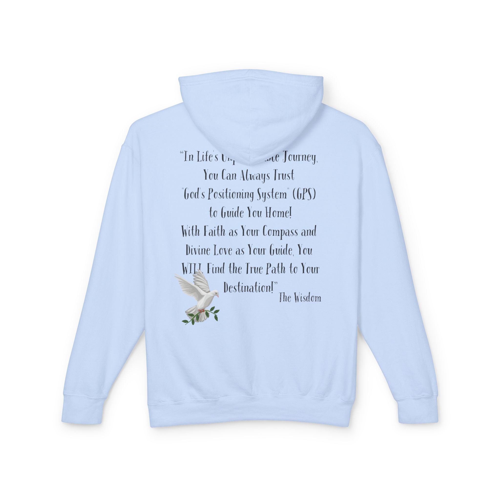 Women's 100% Cotten Designer Premium Quality Lite Blue SlumberWear Sleeper-Hoodie Is Made By Custom Colors Just 4 You!