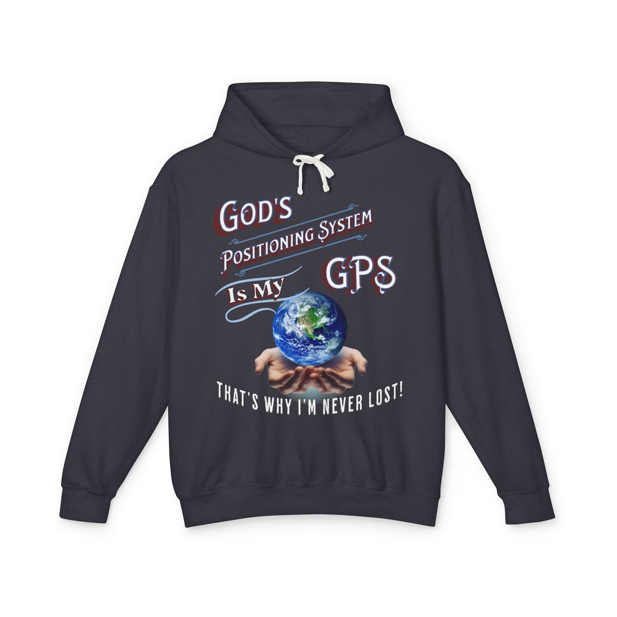 GPS Black. SlumberWear Hooded Sleep-Shirt  Designer Premium Quality. Made With Love Just 4 You. Women's 5 Piece Gift Set Available