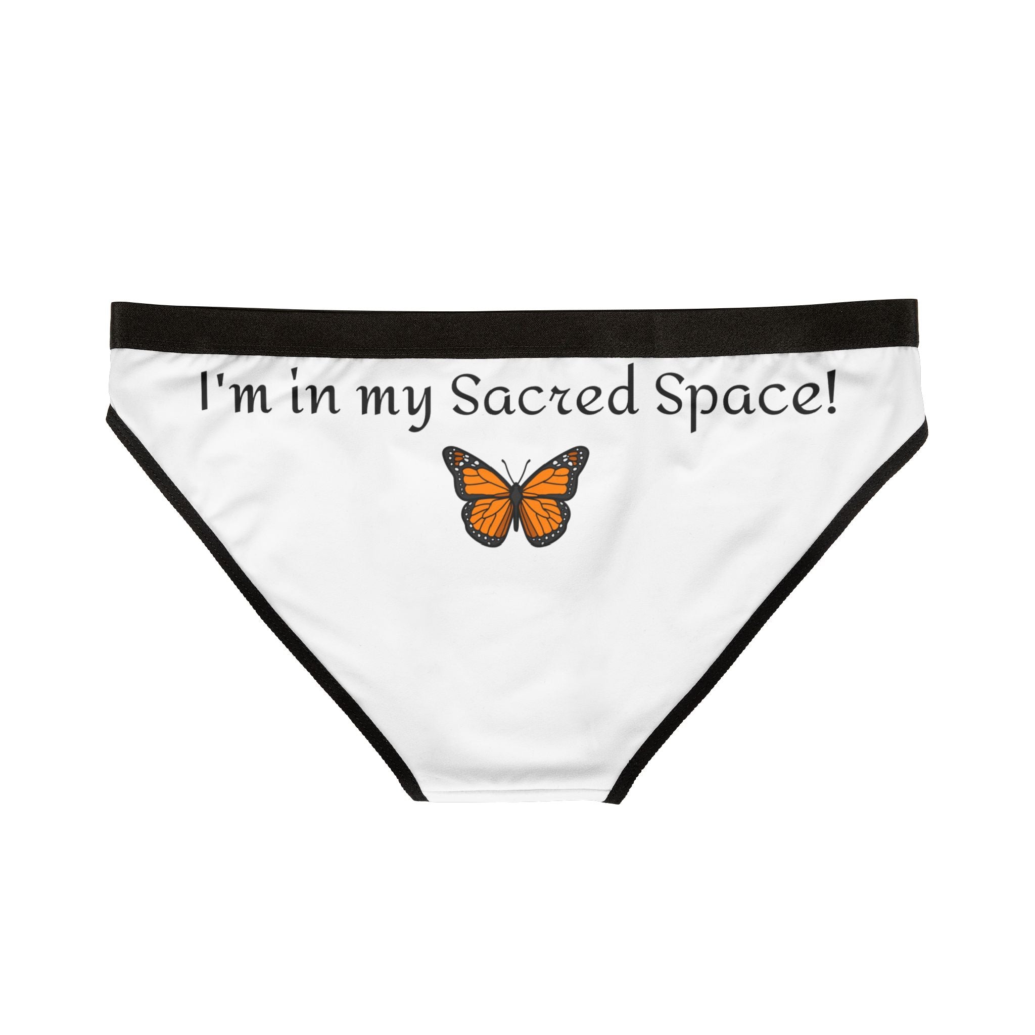 Women's 'Wishful White' Monarch Miracle  Hipster Underwear With-A-Message, Buy It With CC Blu's  Sleeper T-Dress & Socks.